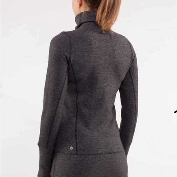 Lululemon In Stride Jacket Black / Wee Stripe Black Heathered Black women 8 - Picture 2 of 15